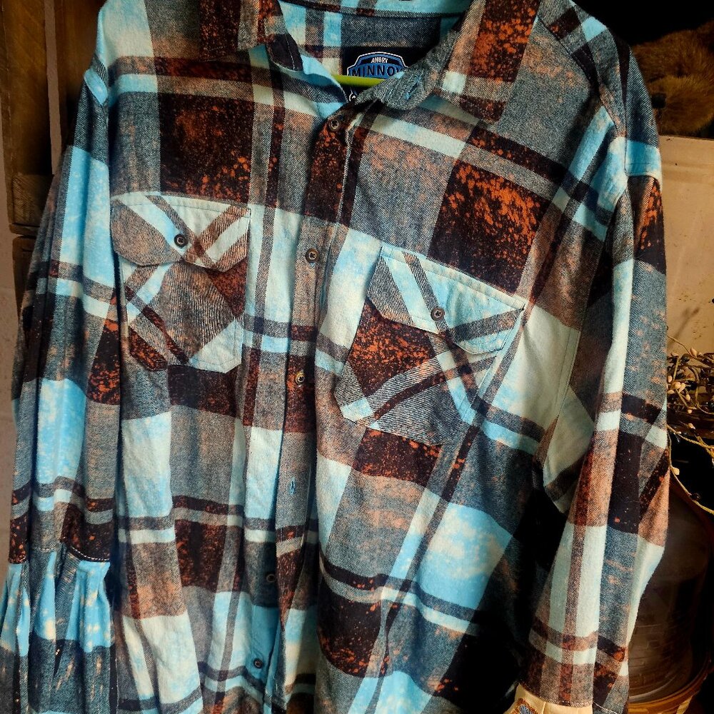 Angry Minnow flannel